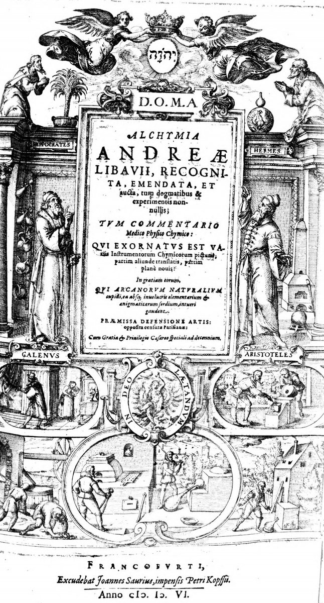 Magdalena Janosikova Alchymia By A German Alchemist Andrea Libavius D 1616 Went Missing In Kezmarok Slovakia One Of The Librarians Of The Evangelical Lyceum Once An Institution Collecting The Materials