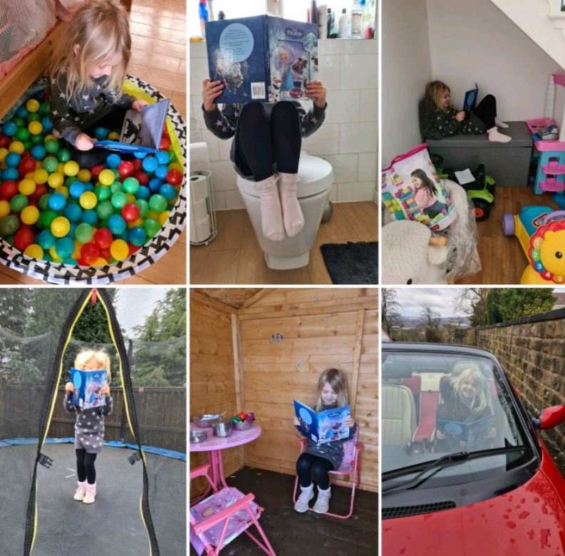 GawberSchool's tweet image. Here are some pictures of Class 0 on World Book Day! #WorldBookDay #homelearning