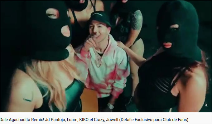 MakeStyle_2015's tweet photo. Music videos trending worldwide
TENDENCIA 30 MUNDIAL
Luam✖️JD Pantoja✖️Kiko El Crazy✖️Jowell - Dale Agachadita Remix (Video Oficial)
@Juandedios_P @jowell1 @kikoelcrazylm @LuamProduciendo @dinastiainc
Prod:@ElHigh_ @_julioh_ @Juandedios_P
#DaCreamTv​ #AgachaditaRemix​ #JDPantoja https://t.co/TSFZCqeiyM