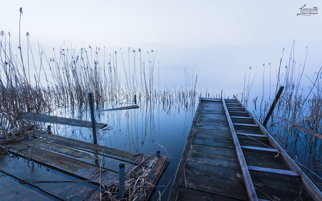 Blue Hour at the Lake ... © Marco Bergner