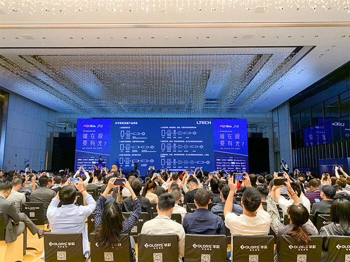 New products introduction at lighting forum.
#LTECH Bluetooth SIG MESH System for smart home.
#bluetooth #SIG #smarthome #lighting #homeappliances