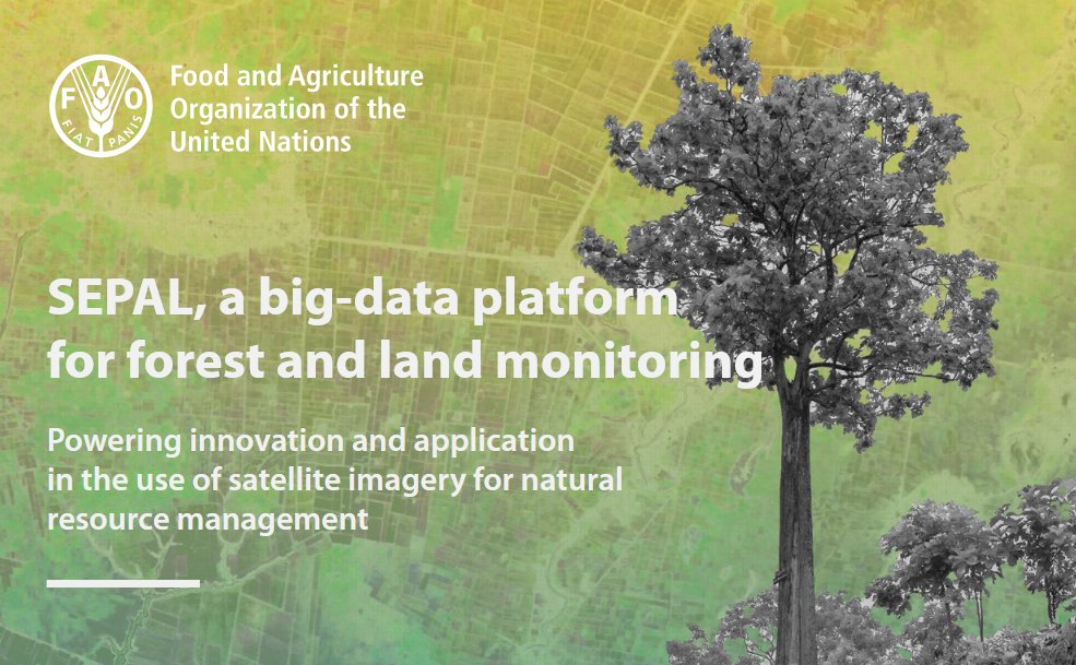 New flyer on #SEPAL! What could you do with SEPAL? fao.org/3/cb2876en/cb2… #forest #geospatial #data #OpenData #ClimateAction #remotesensing