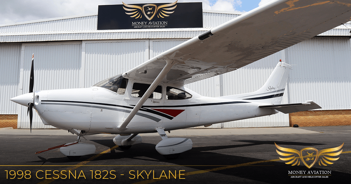 MoneyAviationZS's tweet photo. Our Immaculate 1998 Cessna 182S Skylane comes with Bendix King Avionics Suite and Factory Original condition. 
https://t.co/CpHY3N0w80 
#aircraftforsale #aviation #avgeek #aviationgeek #cessna #skylane https://t.co/rbbDpyvLRh