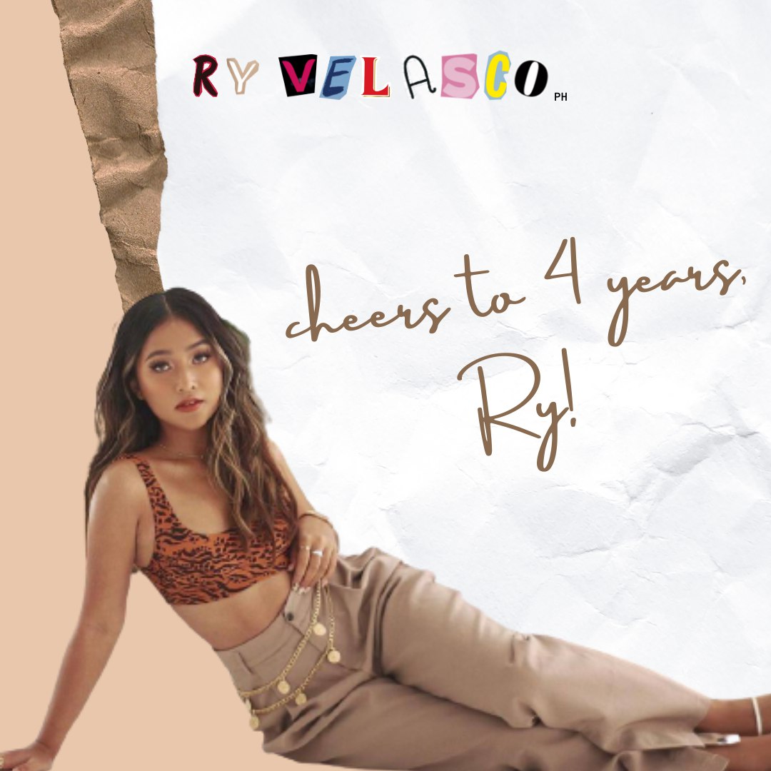 RyVelascoPH's tweet photo. Happy 4th Youtube Anniversary, @ryvlsco! 🥳

Four years of creating and inspiring people! Today, we celebrate that with you. We thank you for your words of wisdom and for being our motivator in life, also your very much useful budols! 😂 https://t.co/uiNeJKzO0E