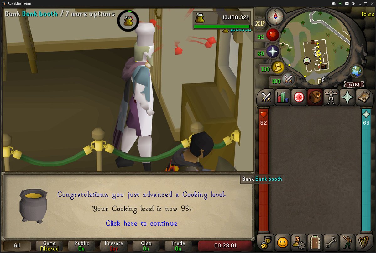 vtoxOSRS's tweet photo. Boom there's the #99cooking https://t.co/zgMNp2ZkIa