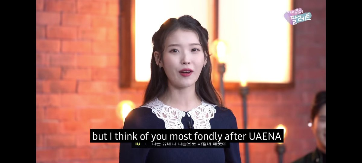 5hineonyou's tweet photo. in SHINee Palette episode when IU said she think of shawols very fondly I believe her with all my heart... we've had a long supportive relationship with IU and she have also expressed her gratitude to shawols during Jonghyun's Agit concert in 2015 😊 https://t.co/V3GDZGnDCC
