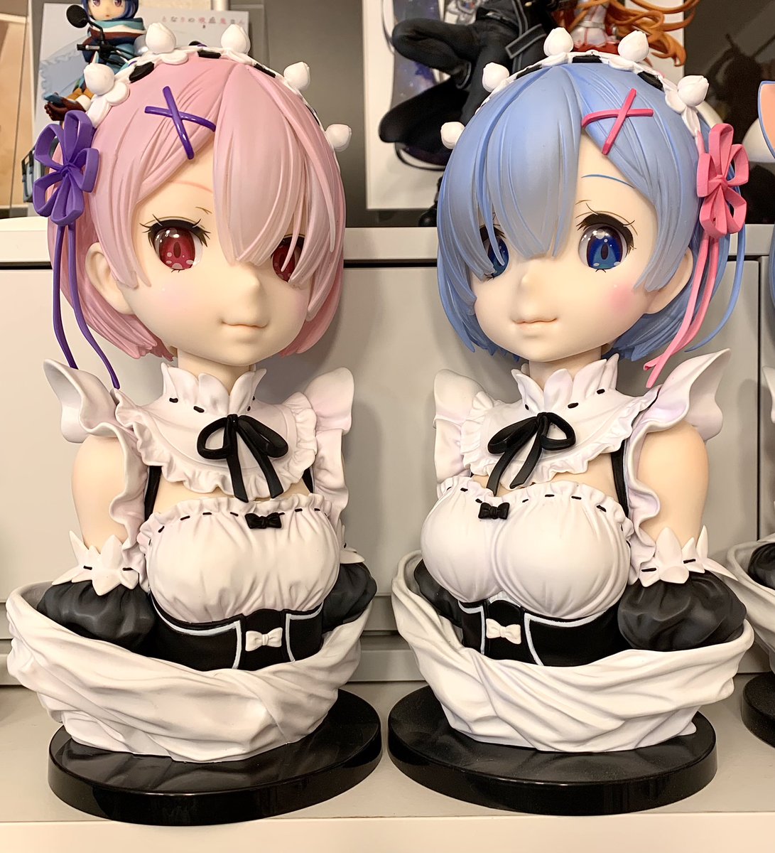 即納送料無料! レム ラム アートスケールフィギュア セット asakusa.sub.jp