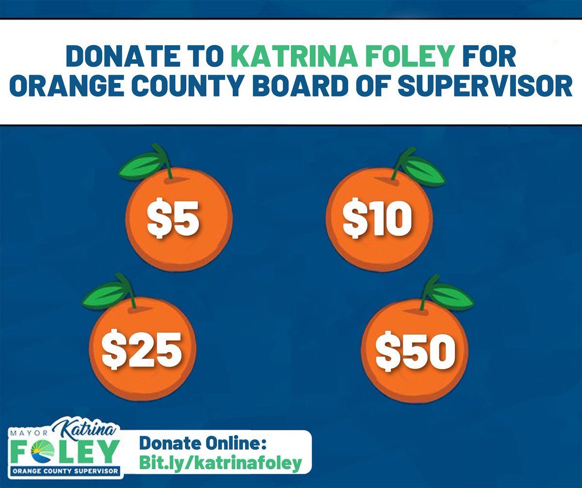 Analisa_Swan's tweet photo. To give Orange County a better future, give RIGHT NOW to @KatrinaFoley for OC Board of Supervisors❗️
This is grassroots. We’re making it happen. Pitch in now, we’re almost out of time.
DONATE: https://t.co/Wey45jW4ix
#Foley4OC #OrangeCounty #Flip2Blue
https://t.co/Oy0dFxkC4X