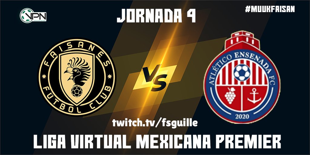 VPN_Faisanes's tweet photo. 🚨DIA DE PARTIDO🚨

Se retoma la actividad en la Liga Premier de 
@VPN_MEXICO
 
Jornada 3
🆚 | #VPN_Cafetaleros
⏰ | 10:300 PM🇲🇽
📺 | https://t.co/EGC0pRHcz7

Jornada 4
🆚 | #VPN_Ensenada
⏰ | 11:00 PM🇲🇽
📺 | https://t.co/EGC0pRHcz7

#MUUKFAISAN https://t.co/G3lzjbOPpb