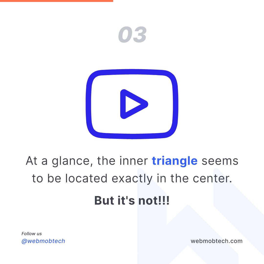 webmobtech's tweet image. #DesignTrends : Optical Alignment Matters
It&apos;s time to talk today about Optical Alignment or Optical Balance.Flick through the post images to understand it in a better way.
#opticalalignment #designinspiration #curves #angles #lifeatwebmobtech #webmobtechians #webmobtech
