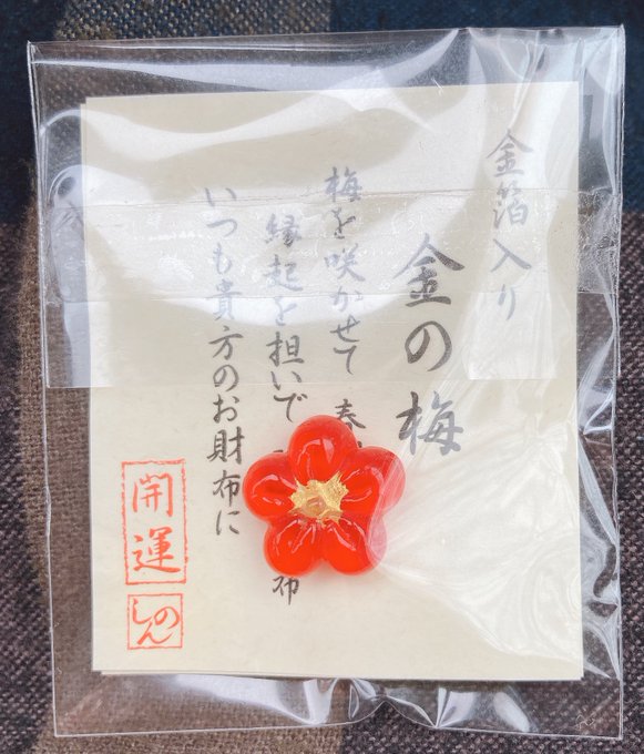 いろいろ念をこめながらかわいいお守り買った 