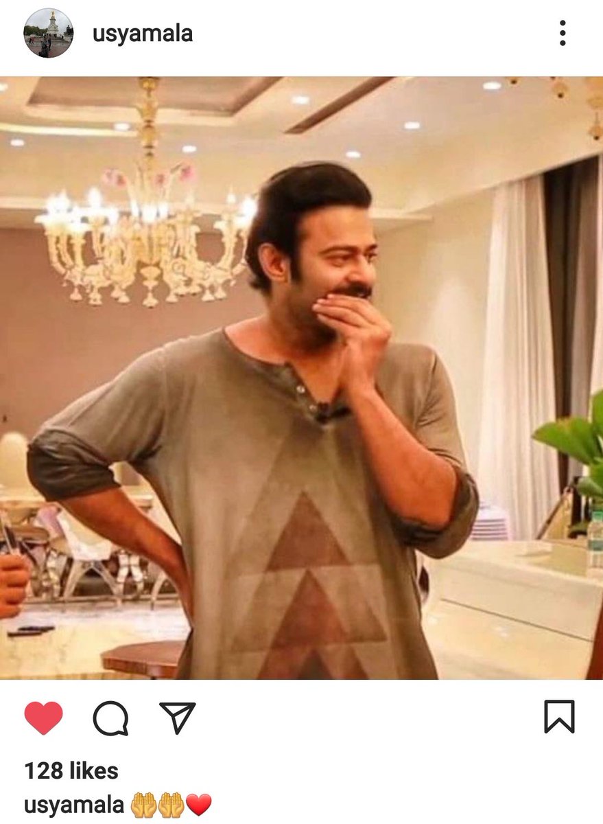 pubzudarlingye's tweet photo. Peddhamma garu via her insta 
#Prabhas. @USyamala prayers for her son https://t.co/RUW4cgjNI0