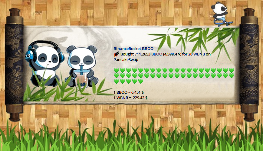 GayaCrypto's tweet photo. 🐼@PandaYield  your great work has resulted in tangible, beneficial results to #Pandayield Community. You're a force to be reckoned. The pic below proves how much more pandas with a big appetite believes in this project!
 $BBOO 🎋 👏 

#BTC #BSC #BNB #LTC #cryptocurrency #defi https://t.co/xwAJNbxeeU