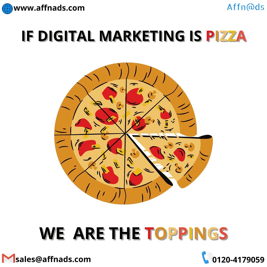 affnads's tweet photo. Just like toppings give its unique mouth-watering taste, @affnads builds unique and sales-driven strategies to help businesses with technology, marketing, sales, and creativity.
.
.
🌐: https://t.co/kqbrBQMtf5
📧: sales@affnads.com
☎: 0120-4179059
#Affnads #SalesDriven https://t.co/KuefhyzfWh