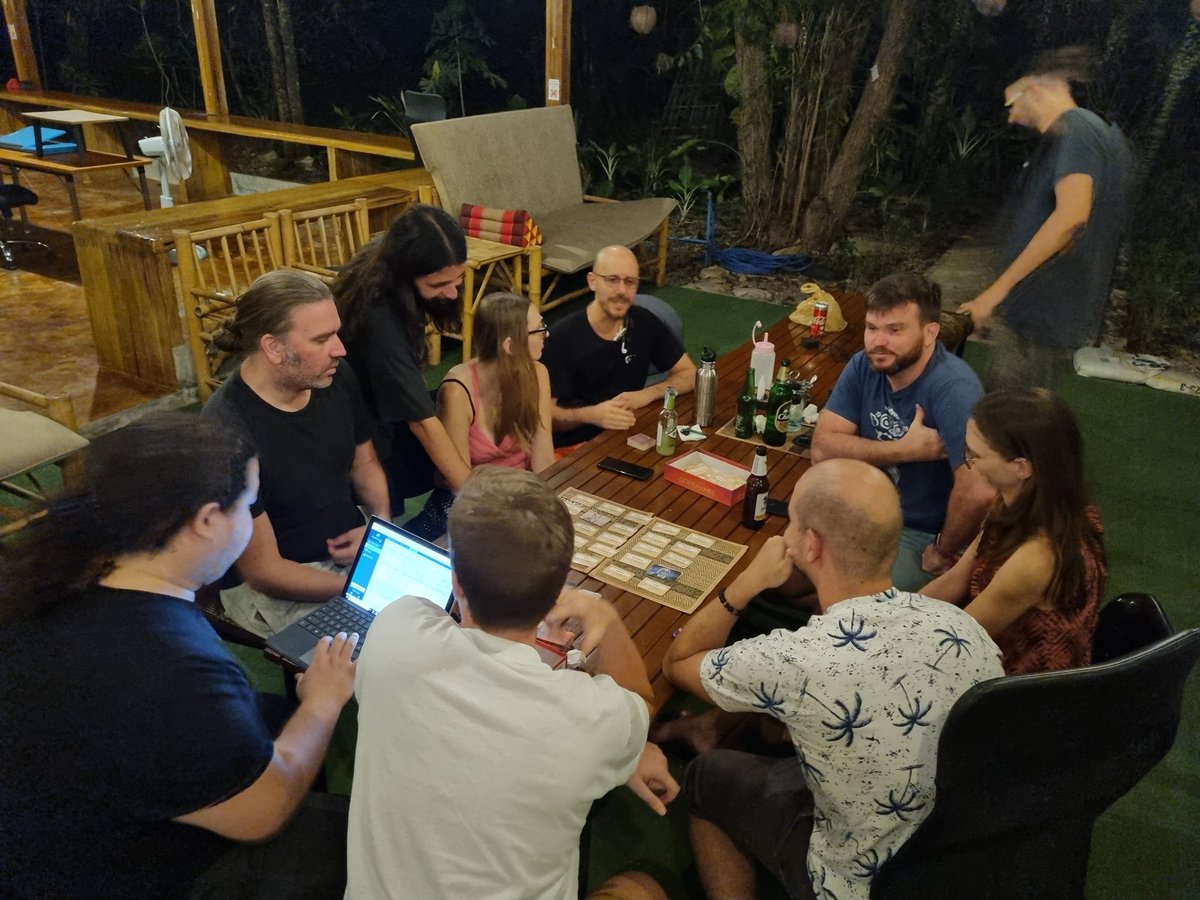 Games night at <a href="/kohuborg/">Kohub</a>. Good to have a solid small crew.