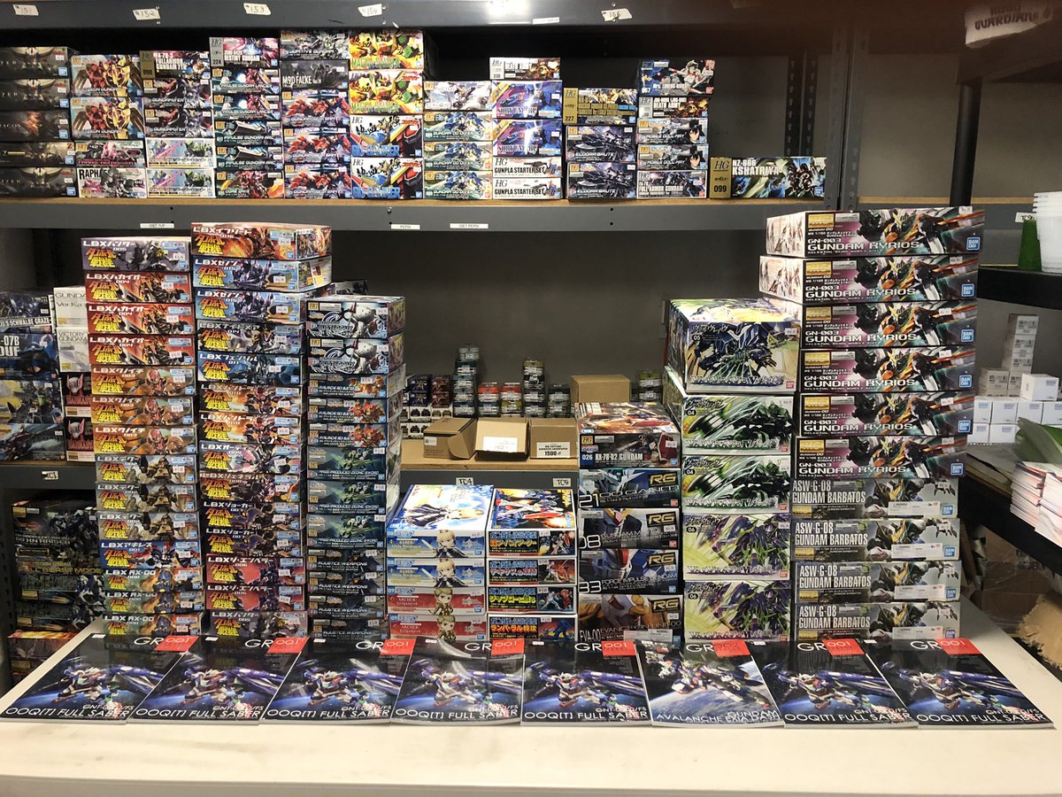 roboguardians's tweet photo. guys, hello everyone, a large batch of LBX, HG, RG, MG came to us ... write about the order to us, we will tell you, tell, send to any end of America https://t.co/UE7j0ME0AN