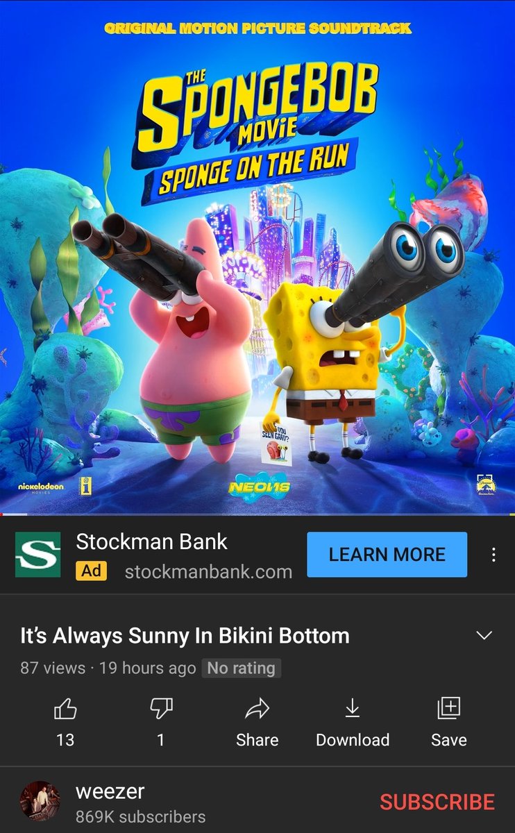 The Spongebob Movie Sponge On The Run Countdown Sbcountdown Twitter