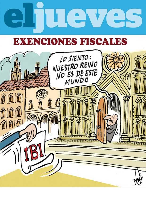JulenBollain's tweet photo. Dato económico del día:

La Iglesia Católica se ahorra alrededor de 600 millones de euros al año por no pagar impuestos.

Con esos 600 millones de euros se podrían contratar, por ejemplo, a más de 11.000 profesionales de la salud. https://t.co/gRwP46bG5Y