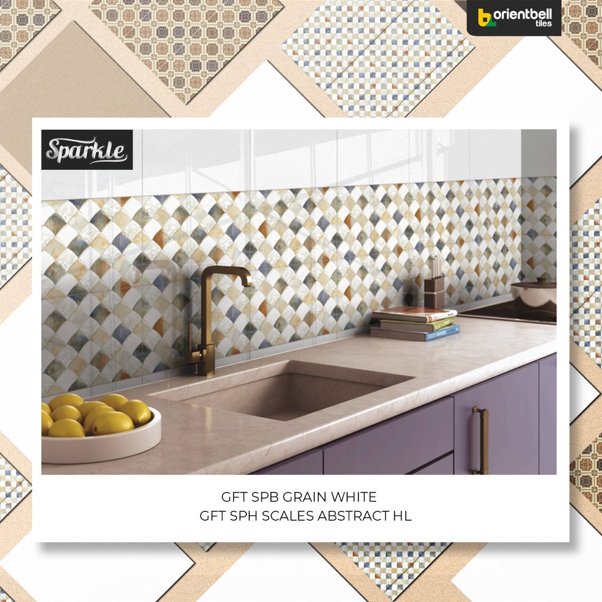 OrientbellTiles's tweet photo. Trendy and classic combinations complement each other too well just like the SPB Grain White and SPH Scales Abstract HL. 

Add these to your walls to level up the charm: https://t.co/CjGk2TR6DR

#Orientbell #SparkleSeries #TileCollection https://t.co/kS0Cnq0nw2