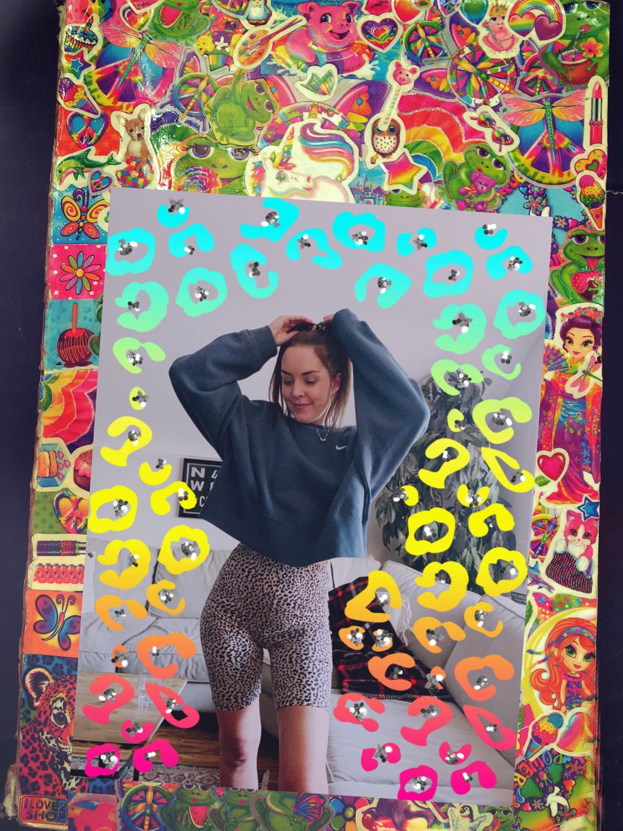 MaKaylaBrownn's tweet photo. No one:

My sticker book in 1st &amp; 2nd grade: https://t.co/z3ouRfR6VQ