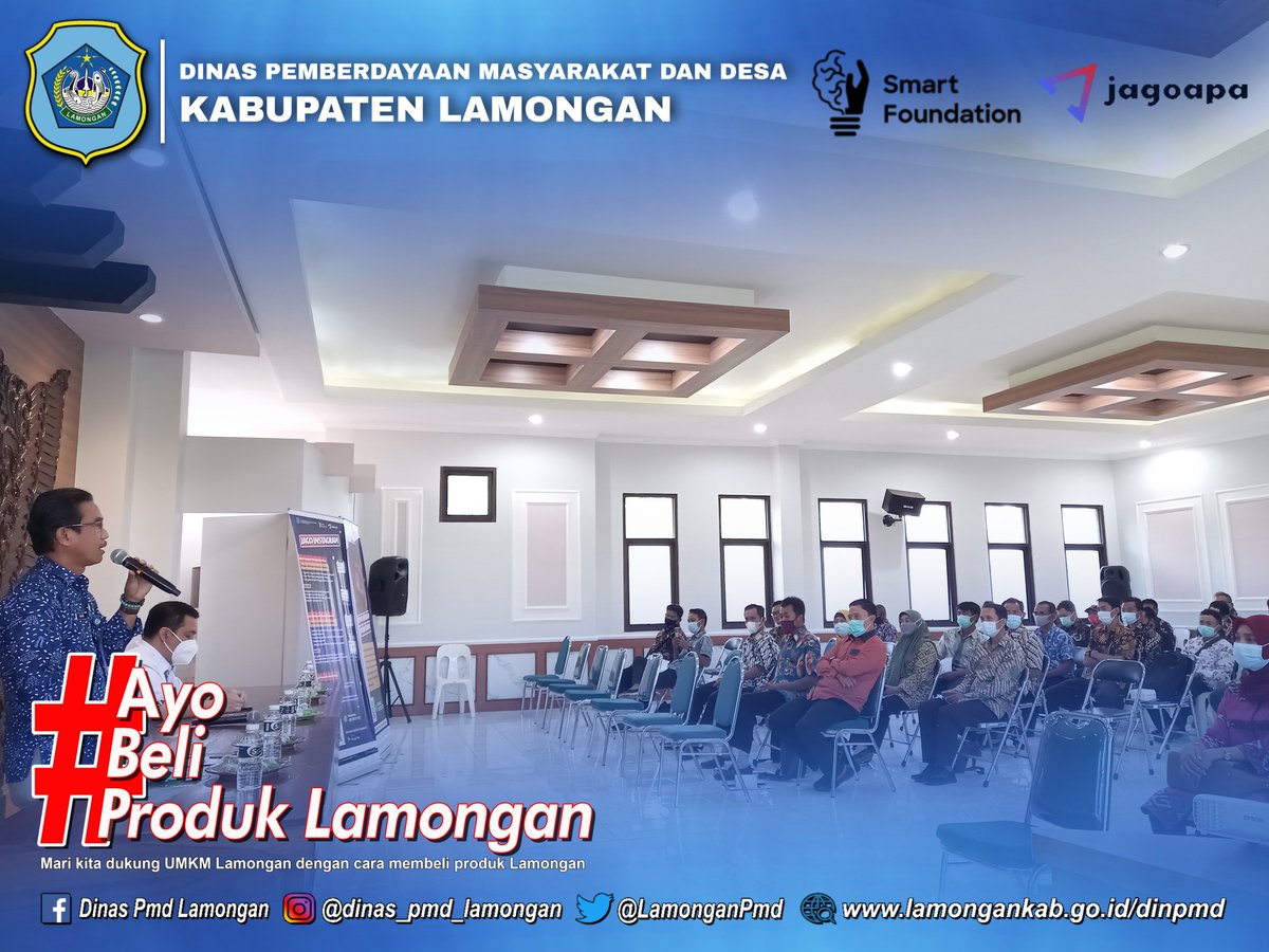 LamonganPmd's tweet photo. DINAS PMD LAMONGAN GELAR SOSIALISASI FESTIVAL INSTAGRAM “POTENSI DESAKU” DENGAN TETAP MENERAPKAN PROTOKOL KESEHATAN
.
@smarfoundation.id @jagoapa
#festivalinstagram #potensidesaku #potensidesalamongan #smartfoundation
#lamonganpopuler #lamonganexplore #lamonganmegilan https://t.co/4AfntIiEuY