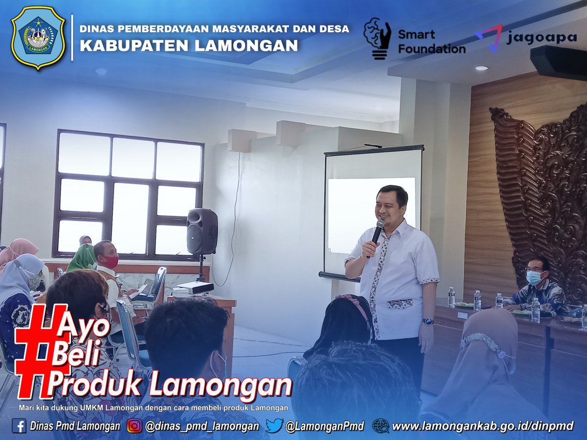 LamonganPmd's tweet photo. DINAS PMD LAMONGAN GELAR SOSIALISASI FESTIVAL INSTAGRAM “POTENSI DESAKU” DENGAN TETAP MENERAPKAN PROTOKOL KESEHATAN
.
@smarfoundation.id @jagoapa
#festivalinstagram #potensidesaku #potensidesalamongan #smartfoundation
#lamonganpopuler #lamonganexplore #lamonganmegilan https://t.co/4AfntIiEuY