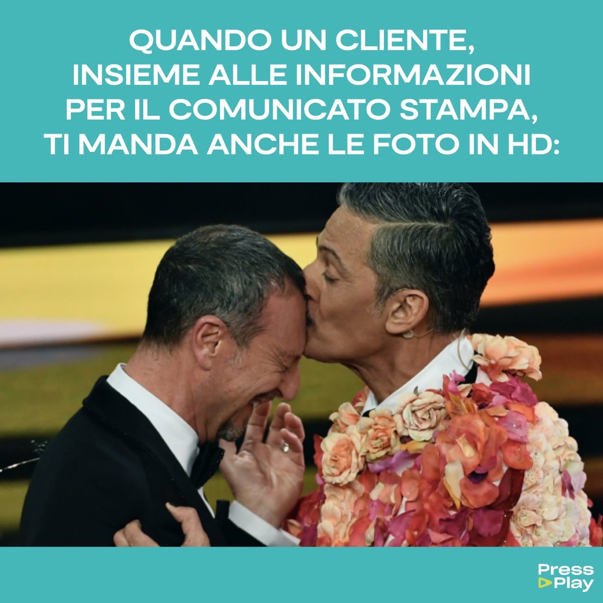 Siamo felici con poco 🌺

#Sanremo2021
