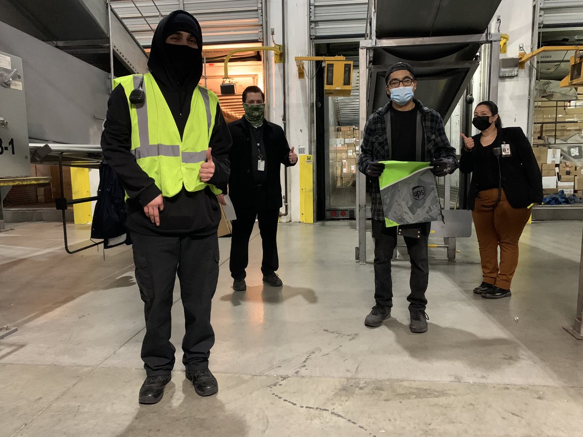 WahcaSafetyTeam's tweet photo. Adrian,Sarah,KeAndre,Johnathan, Dibya,&amp; Ezra all getting their 90 day ITP recognition...let’s give them all a big 🙌🏼 #WahcaNightSort @BlanchardLyle @OntAMRamp @JStanton1907 @jrindafernshaw @MichalMielewcz1 @UPSers @SouthCalUPSers @will_tweetz @UPSWAHCAINTL https://t.co/BjjpRpjPwH