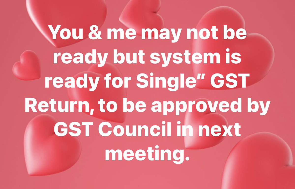 Rajeevkh007's tweet photo. #gst #change #amendment #return #gstreturn #gstr1 #gstr3b #gstcouncil #ca #singlereturn https://t.co/0HmnRyMglc