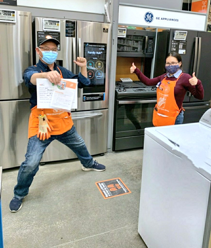 📢 Phenomenal job!!!! By chen <a href="/homedepot/">The Home Depot</a> <a href="/HomeDepot647/">Westminster HD #647</a> For Driving <a href="/RainSoft/">RainSoft</a> Appliance Longevity Sales that equals 153 shopping carts pushed out in 2 mins 💰💵💰💵💰  Awesome Customer Service #TrendingOrange #Homerawards