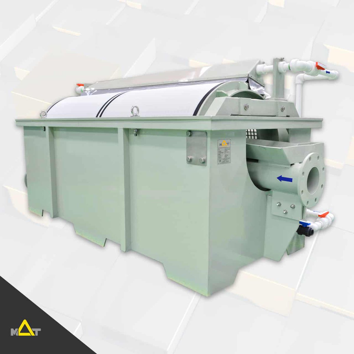 MAT_LSS's tweet photo. Slef-Cleaning #ATEX certified Micro Drum Filters with #DIRECTDRIVE Technology. Filtration down to 10 micron ✅ & production up to 10000 m³/h ✅ capacity
▶️ https://t.co/8I497SQnsq
#drumfilter #wastewatertreatment #watertreatment #watertreatmentsystem #watertreatmentplant https://t.co/xwfbyb3P7z
