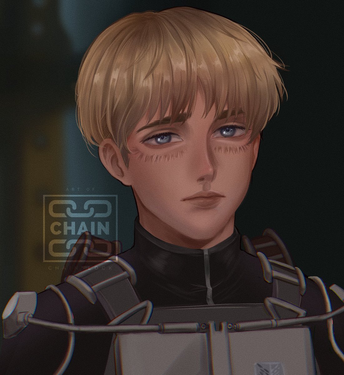 chainslock_'s tweet photo. Yet another Armin artwork! Follow for more ╰(*´︶`*)╯♡

#AttackOnTitan #Armin #aot #AoTSeason4NHK #AttackonTitanFinalSeason #ShingekiNoKyojin #snk #arminarlert #aotfanart #anime #artwork #artph #MediBang #commissionsopen #ArtistOnTwitter https://t.co/C2gG87NVHc