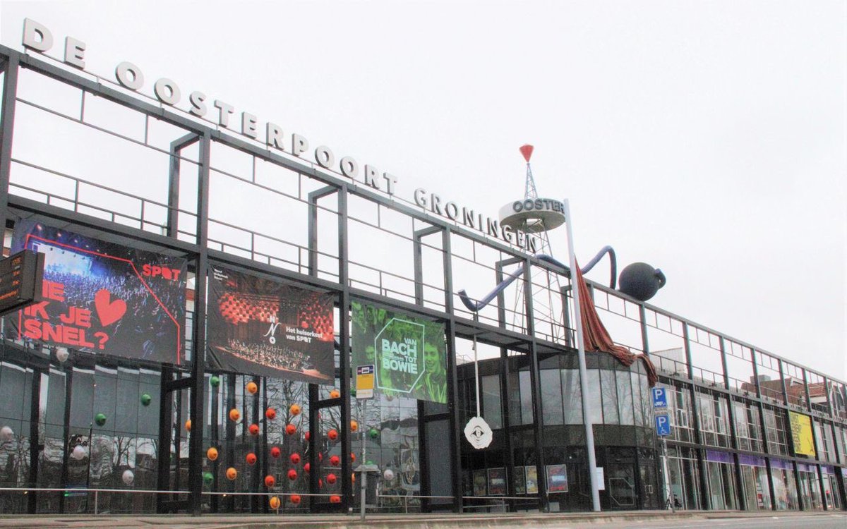 Daar zit muziek in! En AI van AIMZ. Vanaf vandaag gaan we ook slim energie besparen en gebouw-data verzamelen en analyseren in de Oosterpoort. <a href="/spotmuziek/">SPOT Muziek</a> #ai #energytransition <a href="/NLAICoalitie/">Nederlandse AI Coalitie (NL AIC)</a>