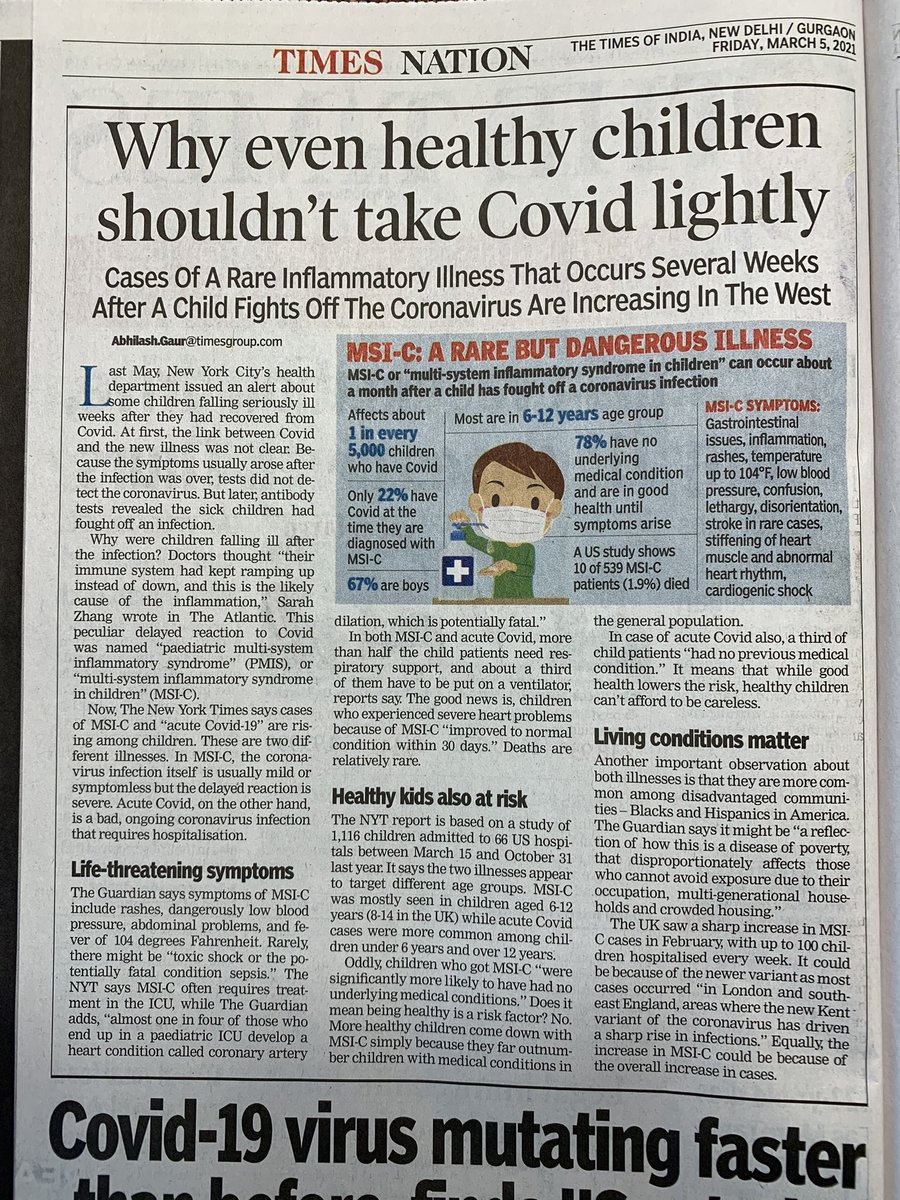upen_nagpal's tweet photo. @drharshvardhan Dear Sir,
Proactively all school teachers and full staff should be vaccinated as frontline workers to allay parents fears on sending children to school like US, UK and  most of the world. https://t.co/2H1r9WXbc9