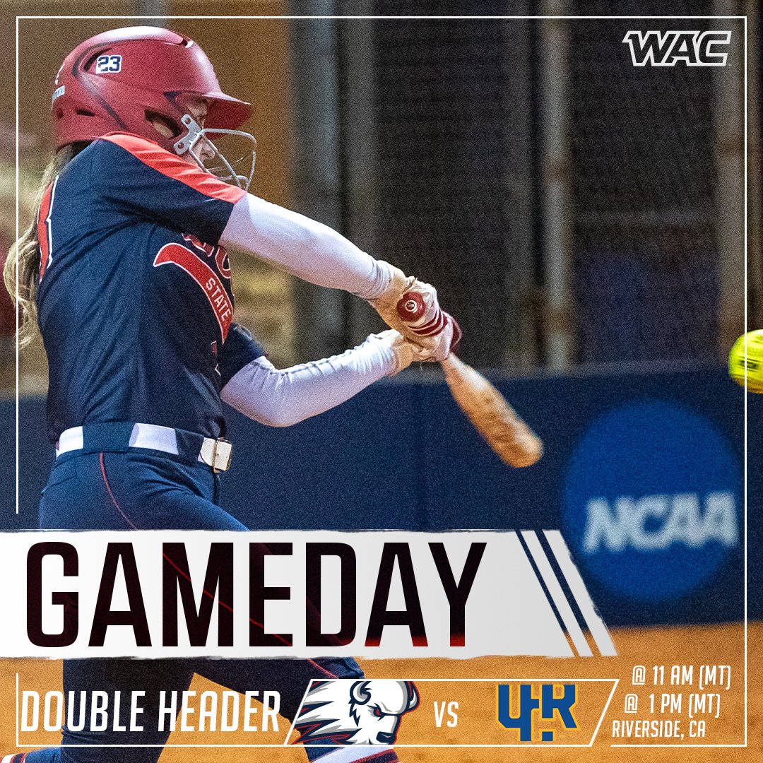 UtahTech_SB's tweet photo. 🥎 GAME DAY!!!! 🥎  
 📍 Riverside, CA
🆚 @UCRSoftball
⏰ - 11 AM and 1 PM (MT)
🖥 - https://t.co/DUPewrEw38
📊 - https://t.co/8Lk0WsqKEI

 #DixieBlazers | #WACSoftball https://t.co/stvPy4bagp