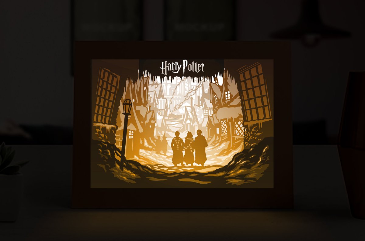 8890 Harry Potter Lightbox Svg SVG PNG EPS DXF File - Download Free SVG
