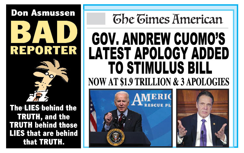 BAD REPORTER 'THE STIMULUS APOLOGY'
at sfchronicle.com/bad_reporter      
#stimulus  
#AndrewCuomo   
#JoeBiden