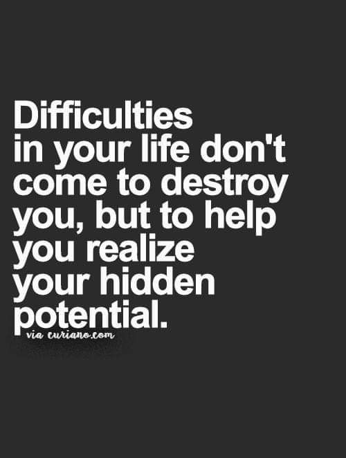 ShauntelleCarty's tweet photo. #ThoughtForToday 

#Challenges 
#difficulties 
#potential https://t.co/WUlM8K3dLM