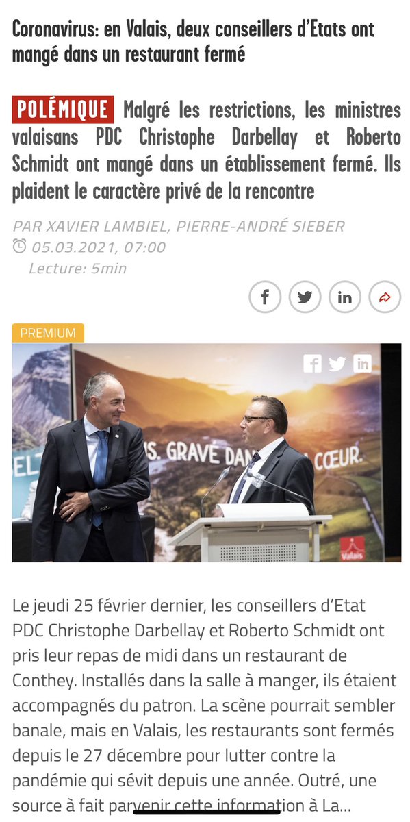 EmaKrusi's tweet photo. En Suisse aussi on « va au restau » en douce : ou comment on se fout de nous encore et encore ! Un conseil ? Faites pareil 👍 et les restaurateurs, OUVREZ ! (Regardez l’excuse des 2 politiciens, fallait oser la sortir celle-là 😁) https://t.co/6gWk5ftDtQ