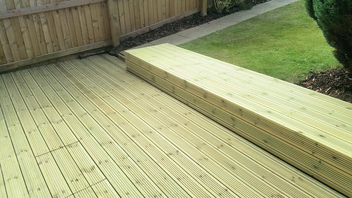 mkpsdevon's tweet image. Are you ready for Spring / Summer ? Enjoy your garden with a custom built Decking area. Perfect for relaxing in the summer sun with friends and family.
Give us a call today for all you #garden #Decking projects in and around the #Exeter area !