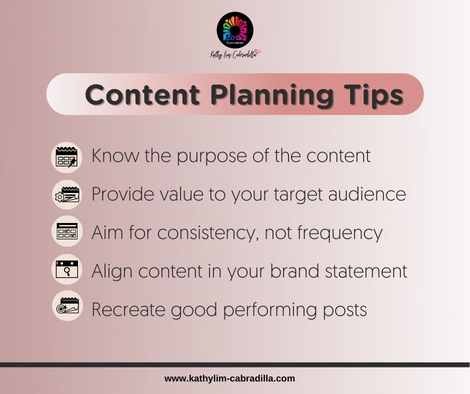 surgesouthluzon's tweet photo. Content Planning Tips. Save this for later! :)
#filipinovirtualassistance #contentplanningtips #freelancer #virtualassistant #freelancing https://t.co/rxKoGmXcLd