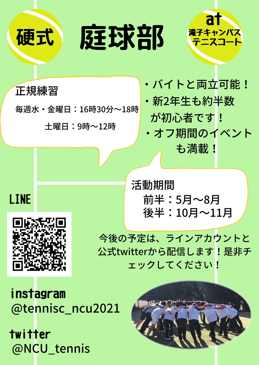 名古屋市立大学硬式テニス部 Ncu Tennis Twitter