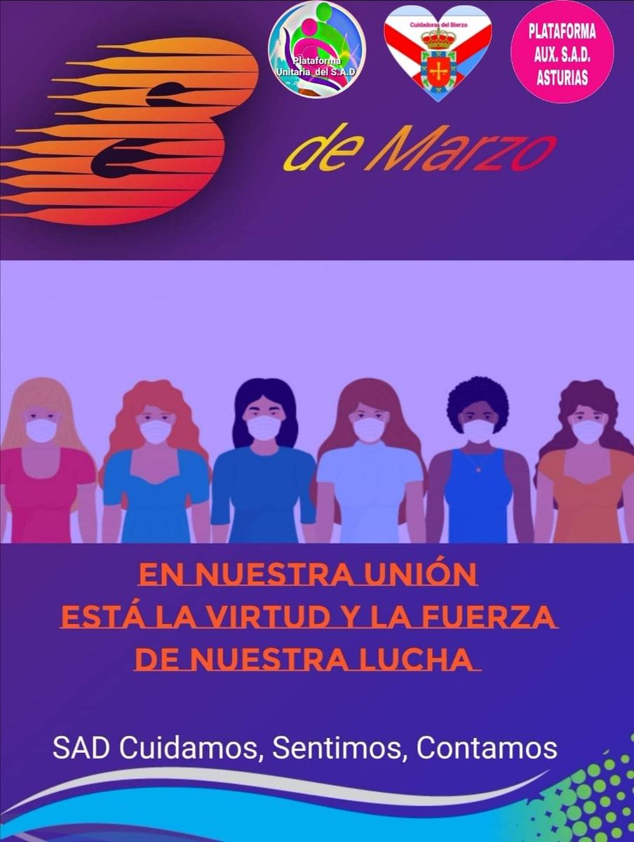 Muy buenos días guerreras del S A D, Caminamos hacia el 8 de Marzo , con todo lo vivido en éste año, intenso y duro. 
Anímate, cuenta tu historia
#Cuidamos #Sentimos #Contamos
Durante el confinamiento la oficina donde trabaja coordinación y además tienes que ir a por el material