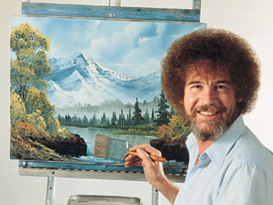 openculture's tweet photo. Watch Every Episode of Bob Ross’ The Joy Of Painting Free Online 

403 Episodes Spanning 31 Seasons 

https://t.co/MY5hsT9aHz https://t.co/qDSGHIB0y2