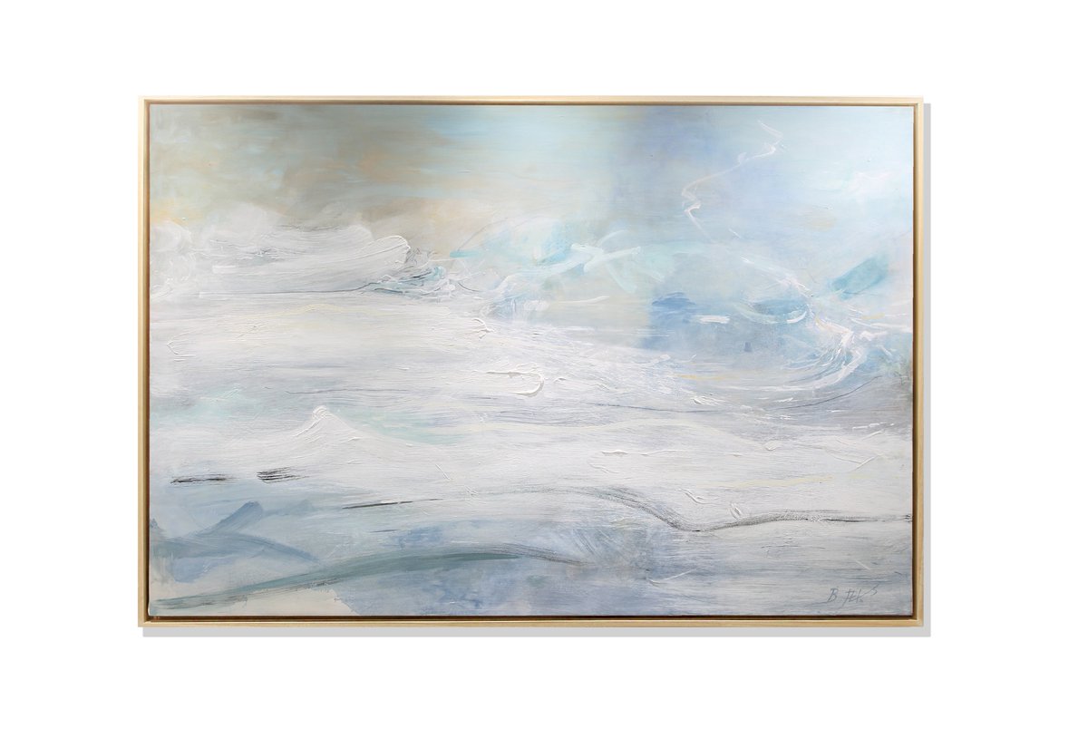 circlecontemp's tweet image. Bob Aldous
BLUE WAVE, 2020
Acrylic, oil and graphite on silk
100 x 150 cm

ow.ly/Zui250DORMg

#bobaldous #contemporarypainting #artgallery #environment #seascape #coastal #water #cornwall #oiloncanvas #silkpaintings #interiordesign