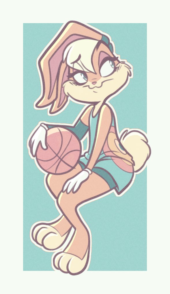 Had to draw Lola Bunny again in her new outfit 💖 🐰 💖 https://t.co/hevp7k...