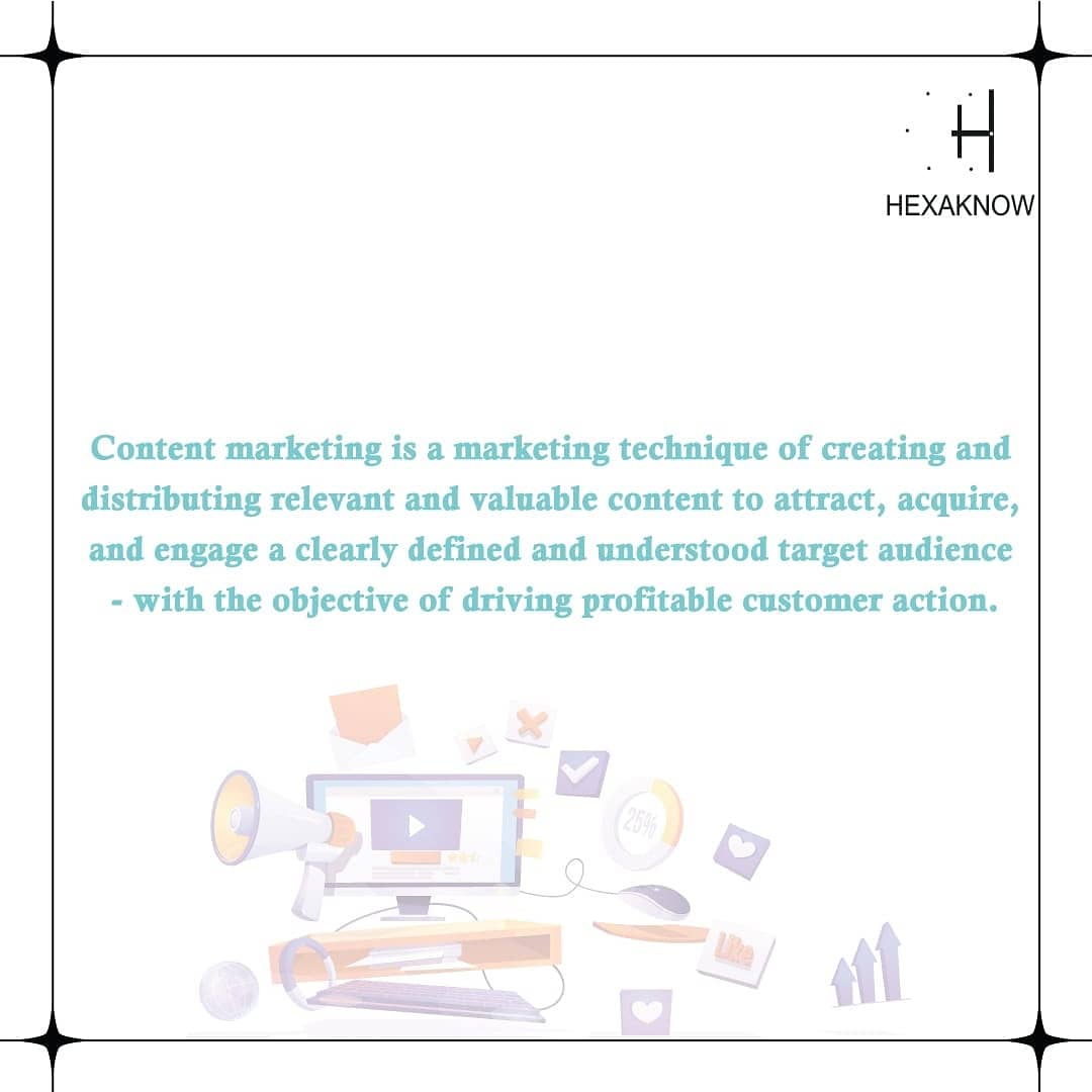 hexaknow's tweet photo. Only a Creator can Understand the pain of Contents.

Creators in the family mention your thoughts regarding Content Marketing.

#content https://t.co/rGzyWVvBkv