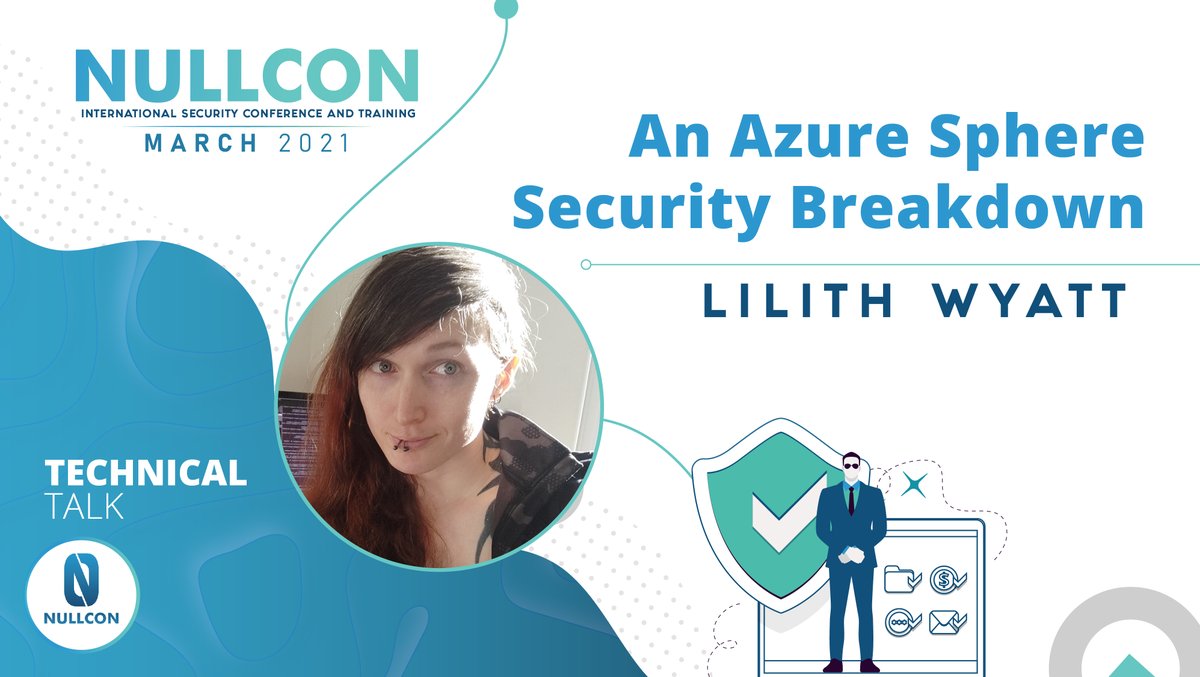 whackyhit's tweet image. The third technical talk on An Azure Sphere Security Breakdown by Lilth Wyatt is coming up shortly on @nullcon International Security Conference

#Nullcon2021 #CyberSecurity