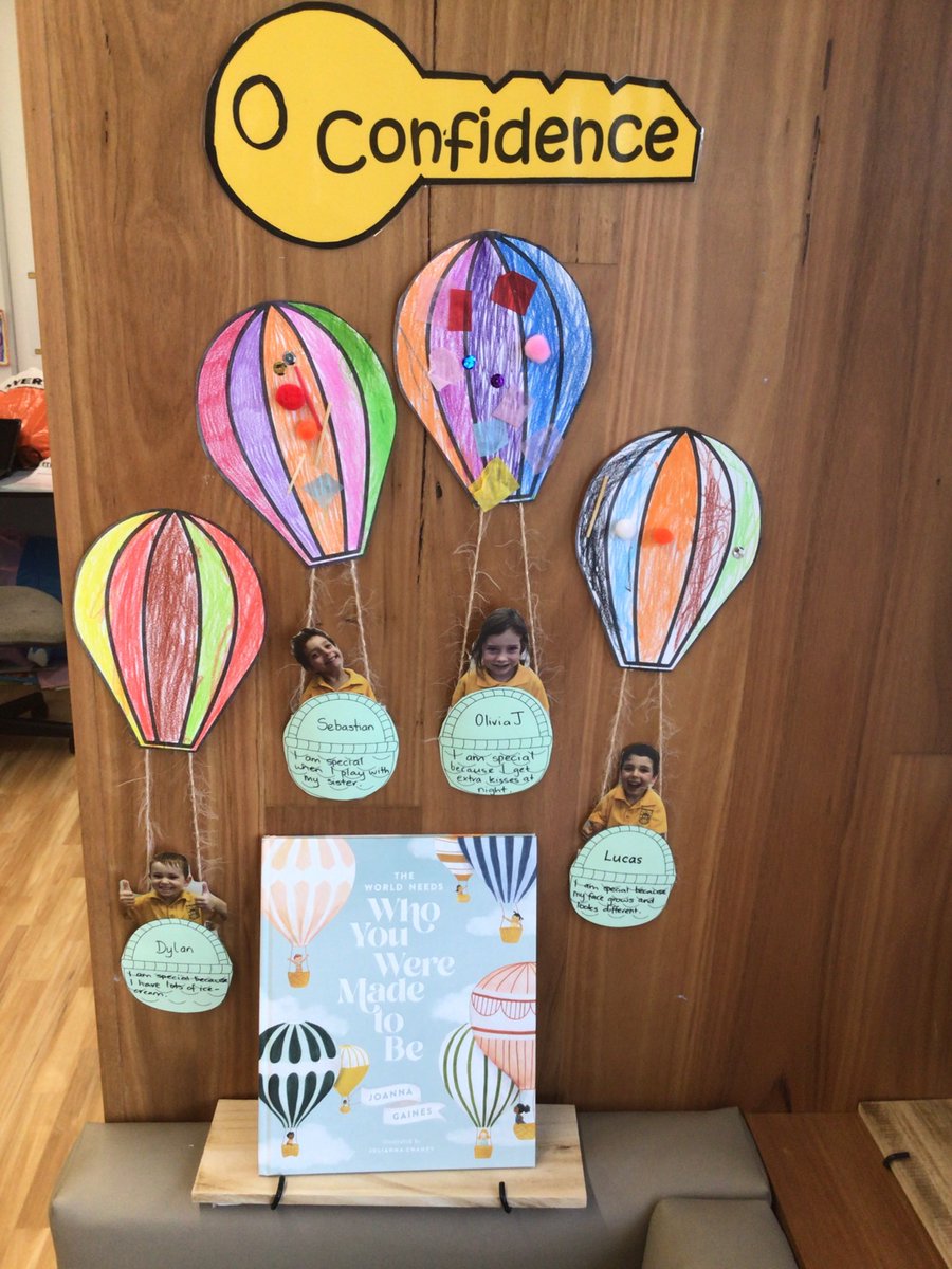 “The World Needs Who You Were Made to be” Is a must read for all children. Integration of HaSS- ‘We are all different and special in our own ways’. Religion- ‘We have our own unique gifts from God’. Fine motor practice and literacy modelled writing. #Integration#OLGlifetothefull