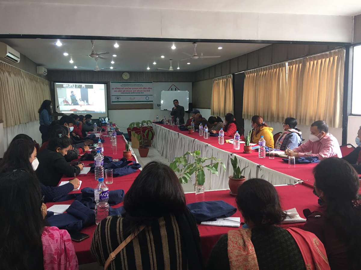 HomeNet_SAsia's tweet photo. #HappeningNow: Home-based workers have the right to Social Security! Today, we are partnering with two of our members in #Nepal - #CLASSNepal and Hbwcs Nepal - to conduct a workshop on the way forward to ensure social security to #HBWs in the country. https://t.co/ruf4IgtoQb